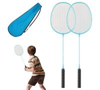 Juego de bádminton para niños: Raqueta de aleación para 2 Jugadores, Equipo de Raqueta para Juegos de Patio Trasero con función de de Transporte | Apoyo práctico de Ocio Activo para jardín, parq