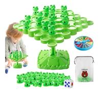 Juego De Balance De Rana | Juguete De Equilibrio Educativo Para Niños | Juego Familiar Interactivo Creativo Para Padres E Hijos Para Niños Y Niñas, Juguete De Aprendizaje Divertido Para El Hogar, Jard
