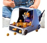 Juego De Baloncesto De Mesa,Juegos Familiares con Marcador Automático - Mesa de Baloncesto para 2 Jugadores en Interiores | para Niños Familia Preescolar Aula Hogar Oficina Guardería Fiesta Sala de