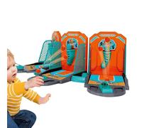 Juego de Baloncesto de Mesa - Juguete de Tiro de 12 Pulgadas | Mini neumático de ABS - portátil, Ligero, Duradero, Escritorio de Interior, Entretenimiento Deportivo para niños, Amigos