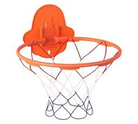 Juego de baloncesto para interiores, plegable, ABS + metal, 32 cm, silencioso, silencioso, rebotando en la pared, cesta de baloncesto de entrenamiento para niños, niños pequeños, interiores