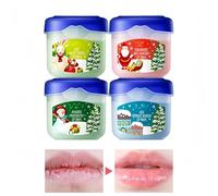 Juego de bálsamo para labios - 4 piezas y suavizantes, brillo hidratante para labios para mujeres, para viajes, viajes, trabajo, casa, escuela, novia, esposa, amiga, hermana, hija