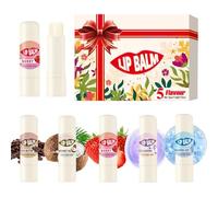 Juego de Bálsamo para Labios 5 Unidades Crema Nutritiva de Larga Duración