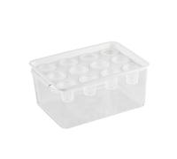 Juego de bandejas básicas para plántulas con tapa extraíble para veterinarios domésticos, ideal para principiantes y cultivadores avanzados, contenedores de plantación C para jardinería interior