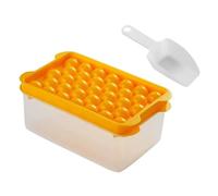Juego de bandejas for cubitos de hielo de calidad alimentaria, desmoldeo fácil de gran capacidad de 3 piezas for jugo de café, temperatura alta y baja,For Home Kitchen Use(A)