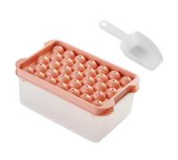 Juego de bandejas for cubitos de hielo de calidad alimentaria, desmoldeo fácil de gran capacidad de 3 piezas for jugo de café, temperatura alta y baja,For Home Kitchen Use(D)