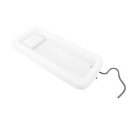 Juego de bañera de ducha inflable, bañera inflable portátil, 130 W, bañera inflable eléctrica plegable, con almohada y bomba de aire eléctrica, para ancianos y mujeres embarazadas