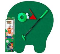Juego de baño de Golf | Paquete Completo | Juego para WC/WC | Juego de Golf | 1 Verde | 1 Putter | 1 Bandera y Hoyo | 2 Pelotas de Golf | OriginalCup®