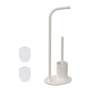 Juego de baño Portarrollos Escobilla de baño Soporte WC de metal