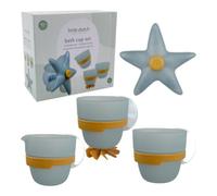 Juego de Baño Tazas y Estrella - Juguete acuático apilable - Little Dutch - Diversión sensorial desde 10 meses