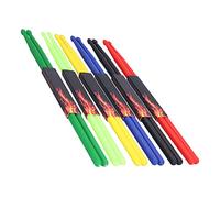 Juego de Baquetas, Baquetas de Nailon Elástico, Antideslizante, Portátil, 42 Cm para Tocar