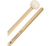 Juego de baquetas y baquetas Meinl Stick & Brush con parche de fieltro s per suave y 5A Am