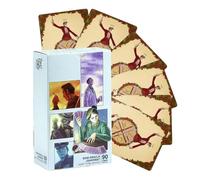 Juego de baraja de Cartas de Tarot Moderno: Juego Interactivo de Lectura de la para reuniones sociales | Cartulina ilustrada con guía, conversación grupal de Apoyo para Entretenimiento en fies