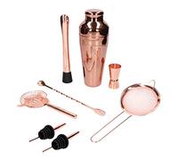 Juego de Barman de 8 Piezas con coctelera parisina - Cobre