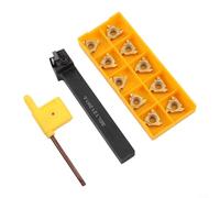 Juego de barra de perforación de rosca interna indexable, soporte de herramientas de torneado de torno SEL1212H16, para taladrar, ranurar, tornear roscado