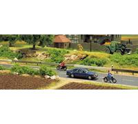 Juego De Barreras De Choque 90cm N Gauge Busch 8122