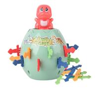 Juego de Barril Pirata - Banco de Monedas en Forma de Dinosaurio de ABS, Juguete más Grande, Juego de Mesa Familiar Interactivo, diversión de acción para niños | Emocionante Juego de