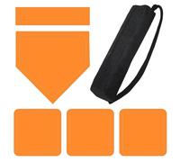 Juego De Bases De Sóftbol | Set De 5 Bases para Béisbol Y Sóftbol,Equipo de Entrenamiento Accesorios Deportivos para Jóvenes Niños y Adultos