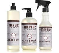 Juego de basics de cocina "Mrs Meyers", aroma de lavanda, jabón de plato (16 fl oz), jabón de mano (12,5 fl oz), limpiador multisuperficie diario (16 fl oz) SYNCHKG110772 , NA, 1