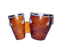 Juego de batería de madera con acabado natural hecho a mano