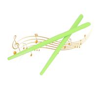 Juego de Batería de Práctica Eléctrica, Kit de Batería de Aire Virtual con Lámpara RGB y 8 Efectos de Sonido, Juego de Baquetas Bluetooth Portátiles para Niños, Adultos, (GREEN)