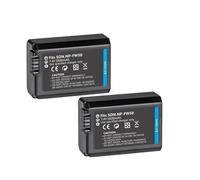 Juego de batería for cámara NP-FW50 de 6800mAh, Compatible con Sony, | Compatible con AlphaA,6000,A6500,A6300,A6400,A7,A7II,A7RII,A7SII,A7S,A7S2,A7R(2PCS)