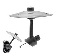 Juego de batería para coche, mini instrumento de percusión para salpicadero, kit de batería de choque para diversión de conducción o estudio de grabación para músicos y entusiastas de los automóviles