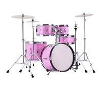 Juego de batería para principiantes, kit completo de percusión con palos y trono para aprender y practicar