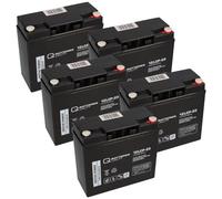 Juego de baterías de 60 V 23 Ah aptas para VELECO CL30ZR-02 CL30ZR-60 ZT63 - Larga duración, sin mantenimiento, fiable - batería de repuesto