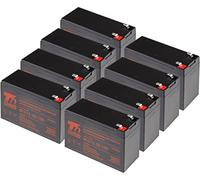 Juego de baterías T6 Power para APC Smart-UPS SU3000RMXLI3U, VRLA, 12 V