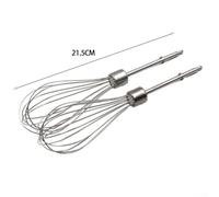 Juego de batidores premium para batidoras Kenwood de acero inoxidable para preparación de masa (12 varillas de alambre*)