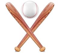 Juego de béisbol inflable de 3 piezas con 2 bates inflables y 1 pelota de playa, recuerdos de fiesta temática deportiva para piscina, playa, cumpleaños, carnaval