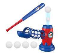 Juego de béisbol para niños: Kit de Entrenamiento con máquina de Lanzamiento, murciélagos de y Bolas Blandas, diseñadas para la construcción de Habilidades tempranas y la diversión al