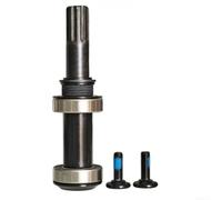 Juego de bielas de acero cromado de 170 mm con rodamiento sellado BB, interfaz 8T para carreras callejeras, compatible con accionamiento lateral derecho, juego de brazos de manivela de aleación (juego