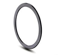 Juego de bielas de bicicleta con arandela externa integrada hueca de aleación de aluminio de 32 x 24 x 1 mm diseñada para un ajuste adecuado e instalación segura en la transmisión de bicicleta (32 x