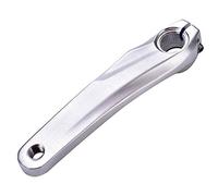 Juego de bielas de Bicicleta de montaña Brazo de biela Izquierda de Bicicleta de aleación de Aluminio para bielas 590610 SLX XT (Plata)