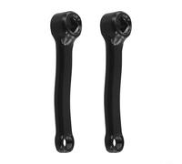 Juego de bielas para bicicleta estática de hierro de 127 mm, manivelas izquierda y derecha para uso a largo plazo (manivela izquierda + derecha)