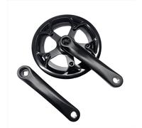 Juego de bielas plegables para bicicleta de carretera, 42 dientes, 152 mm, placa dentada hueca, piñón, accesorios y piezas