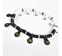 Juego de billar para sistema de anotación con cuentas para sistema de anotador con material de tablero de fibra resistente al desgaste y diseño suave de botones para una gestión precisa de la