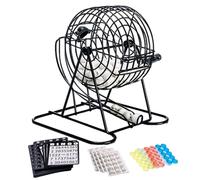 Juego De Bingo De Lujo,Máquina De Lotería De Bingo, Jaula De Bolas De Bingo, Jaula De Máquina De Juego De Bingo,Herramienta De Entretenimiento De Alambre Soldado Para Eventos, Celebraciones Y Otros