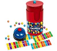 Juego de Bingo para emparejar Colores, Juego rápido para coger Cuentas con 90 Cuentas ABS y 5 Cartas, 1 Campana y Lata para Cuentas, para Familia/Fiesta, 2-4 Jugadores