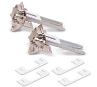 Juego de bisagras de puerta 2x bisagras adecuadas como Bosch 00268698 para...