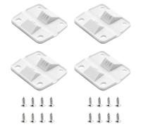 Juego de bisagras para refrigerador de frigorífico, tornillos de tapa de pecho, kit de reparación para congelador, montaje de, soporte para anexo para caja de almacenamiento de hielo