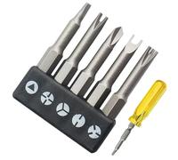 Juego de bits de destornillador: juego de 5 piezas de cabezales de broca de desarche, accesorios de herramientas eléctricas para mantenimiento, mejoras para el hogar, reparación, elaboración