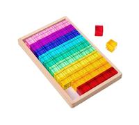Juego de Bloques de Construcción Apilables, Juguetes de Entrenamiento Sensorial, Juguete de Apilamiento para La Percepción del Color, Bloques, 60 Piezas