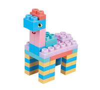 Juego de Bloques de Construcción de 100 Piezas con 5 Formas Incluidas