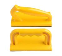 Juego de bloques de empuje para carpintería con agarre de esmeril para sierra de mesa y mesa enrutadora, herramienta de cepillado auxiliar antideslizante, diseño de mango ergonómico, paquete de 2