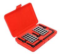 Juego de Bloques de Precisi¨®n 1 2 3 con Caja de Llaves 23 Piezas Herramienta de Medici¨®n 0.0001 Pulgadas para Configuraci¨®n y Dise?o
