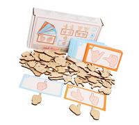 Juego de bloques de rompecabezas de madera para mejorar el desarrollo cognitivo de los niños y el aprendizaje cognitivo del niño de los padres y el vínculo del niño