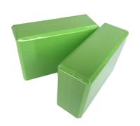 Juego de bloques de yoga - Ladrillo de espuma antideslizante, soporte de estabilidad de alta densidad | Característica de construcción de espuma ligera y duradera, producto de bloque de ejercicio de